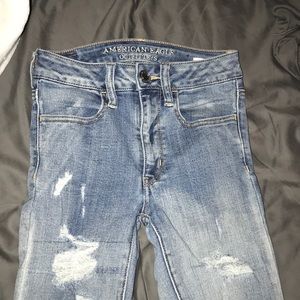 American Eagle Hi Rise Jeggings-skinny